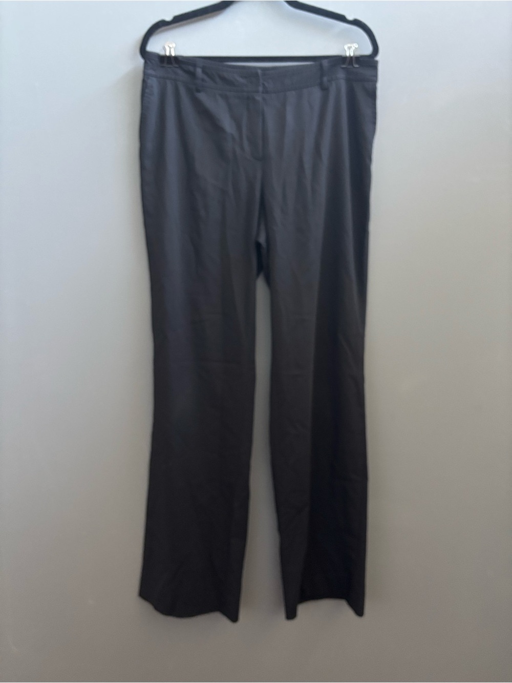 Akris Punto Classic Black Straight-Leg Chino Style Dress Pants